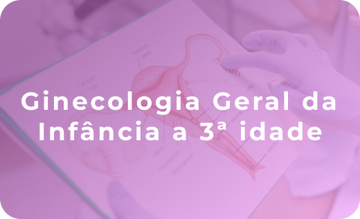 Box indicando o serviço de Ginecologia Geral da Infância a 3ª idade.